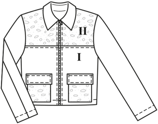 Chaqueta en algodón #120 | Burda Style 03/20 | Patrón de costura PDF