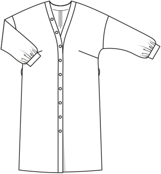 Robe en Viscose 126  B | Burda Style 03/20 | Patron de couture PDF