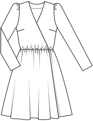 Robe en Viscose n°107 | Burda Style 09/20 | Patron de couture PDF