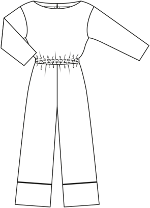 Jumpsuit #111  A | viscose | burda style 09/2020 | PDF naaipatronen