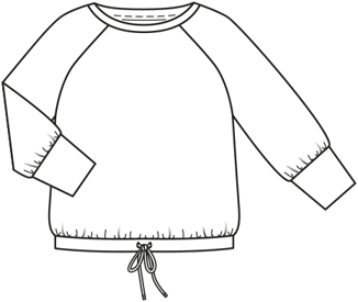 Jersey Top 126|Burda Style 10/20 | PDF Sewing Pattern