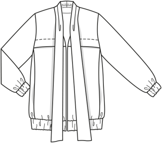 blouson #126 | rekbare stof | burda style 11/2020 | PDF naaipatronen