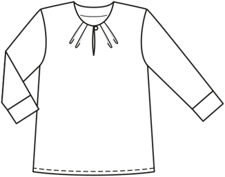 Chemisier en Crêpe n°107 | Burda Style 01/21 | Patron de couture PDF