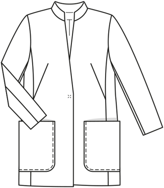 Coton Jacket 128|Burda Style 02/21 | PDF Sewing Pattern