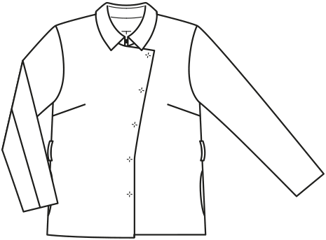 Cotton Jacket 113|Burda Style 3/21 | PDF Sewing Pattern
