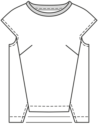 Cotton Blouse 127|Burda Style 3/21 | PDF Sewing Pattern