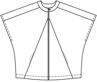 Nylon Jacket 130|Burda Style 3/21 | PDF Sewing Pattern