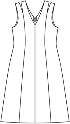 Robe en Lin n°122 | Burda Style 4/21 | Patron de couture PDF