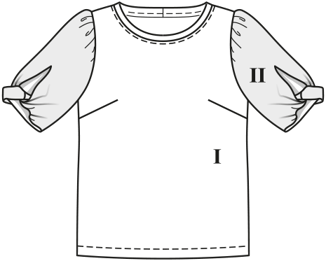 Jersey , Cotton , Poplin Top 127|Burda Style 05/21 | PDF Sewing Pattern