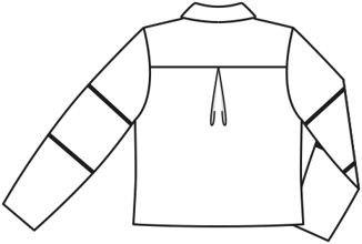 blouson #111  A | katoen popeline | burda style 08/2021 | PDF naaipatronen