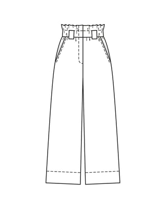 PDF-symönster - Burda 5912 - Byxa Shorts - Dam