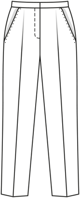 Pantalon n°6101 A Printemps / Été 2021 | Patron de couture PDF
