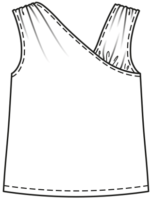 T-shirt n°6119 A Printemps / Été 2021 | Patron de couture PDF