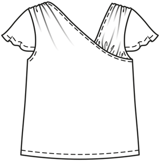 T-shirt n°6119 B Printemps / Été 2021 | Patron de couture PDF