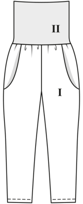 Pantalon n°6124 B Printemps / Été 2021 | Patron de couture PDF