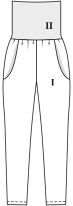 Pantalon n°6124 C Printemps / Été 2021 | Patron de couture PDF