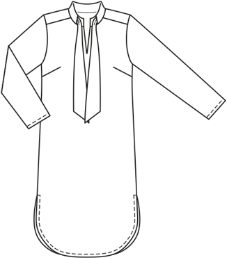 Robe n°6127 A Printemps / Été 2021 | Patron de couture PDF