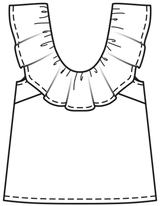 Débardeur n°6132 B Printemps / Été 2021 | Patron de couture PDF