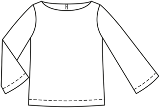 T-shirt n°6144 B Printemps / Été 2021 | Patron de couture PDF