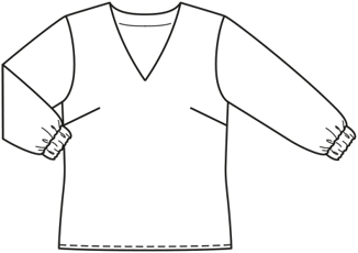 Blouse n°6146 B Printemps / Été 2021 | Patron de couture PDF