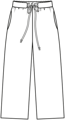 Pantalon n°6148 B Printemps / Été 2021 | Patron de couture PDF