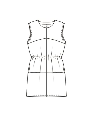Robe n°6009 A Printemps / Été 2022 | Patron de couture PDF