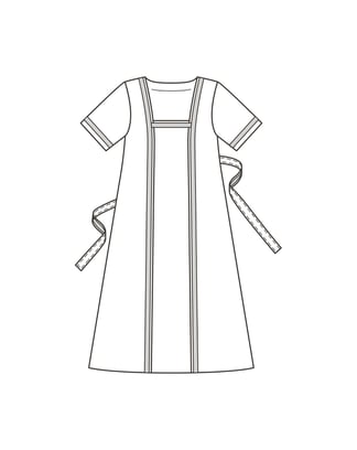 Robe n°6014 A Printemps / Été 2022 | Patron de couture PDF