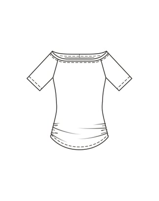 T-shirt n°6021 A Printemps / Été 2022 | Patron de couture PDF