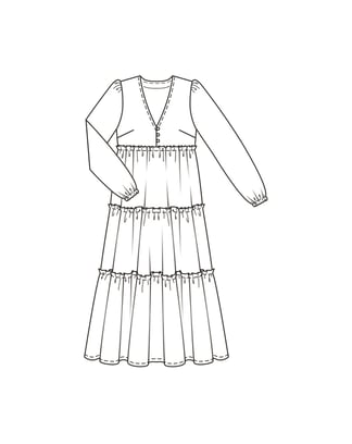 Robe / blouse n°6023 A Printemps / Été 2022 | Patron de couture PDF
