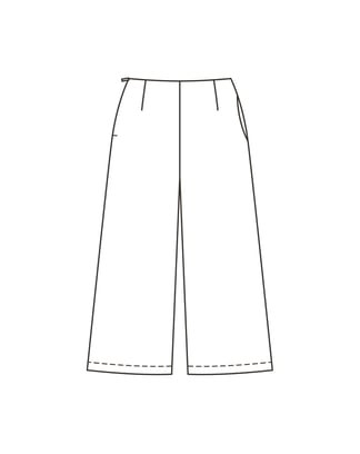 Pantalon n°6035 A Printemps / Été 2022 | Patron de couture PDF