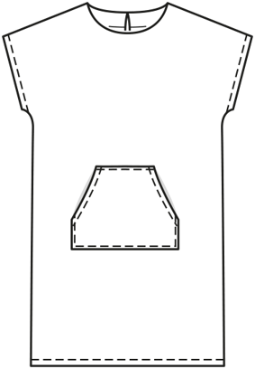 T-shirt, robe n°9282 B Printemps / Été 2021 | Patron de couture PDF