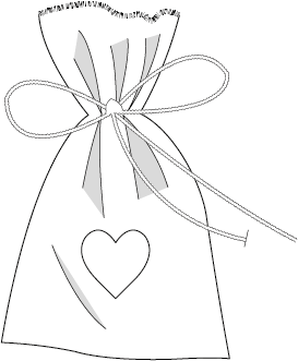 Sachet cadeau en lin n°134 | Burda Style 04/23 | Patron de couture PDF