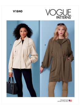 Patron Vogue Veste Femme #V1840