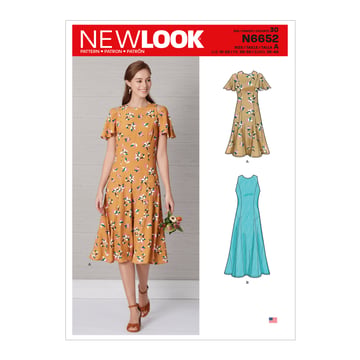 Vestido con variantes de mangas  #N6652A