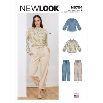 Parte superior y pantalón tipo peto   #N6704