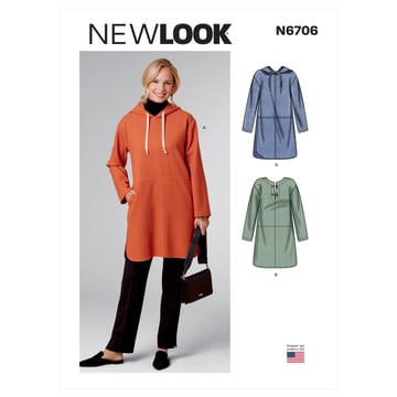 Patrón de costura New Look Chaqueta #N6706