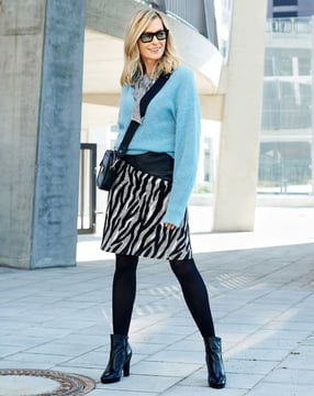 rok #110 | imitatieleer | burda style 09/2021 | PDF naaipatronen