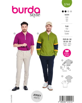 Pullover  n°5744 Printemps/Été 2025 | Patron Pochette