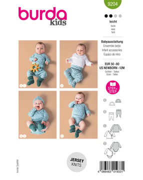 Ensemble Bébé n°9204 Printemps/Été 2025 | Patron Pochette