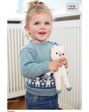 PDF-strikkeoppskrift - Allt om handarbete 0219 - 311 - Trøje - Baby