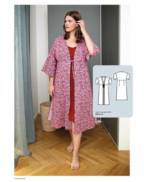 PDF-symønster - Allt om handarbete 1119 - 115 - Kimono