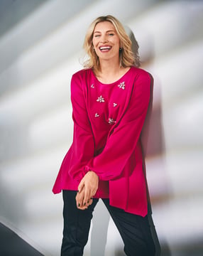 Shirt #410| tricotstof | burda curvy 04/23 | PDF naaipatronen
