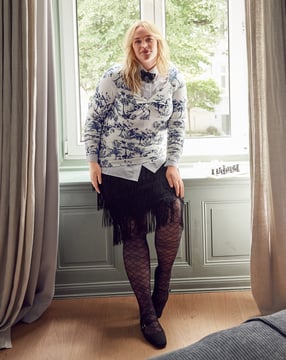Shirt #413| tricostof | burda curvy 04/24 | PDF naaipatronen