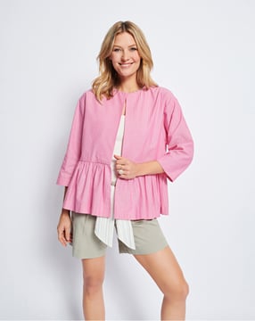 Chaqueta de popelín #3  A | Burda Easy 3/2022 | Patrón de costura PDF