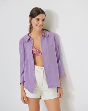 Lightweight fabric Shirt n°5 C | Burda Easy n°4/2022 | PDF Sewing Pattern