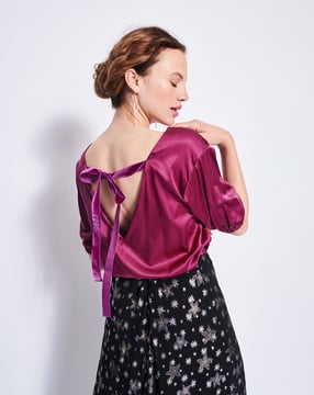 Blouseshirt #4  A | zijdesatin | burda easy 6/2023 | PDF naaipatronen