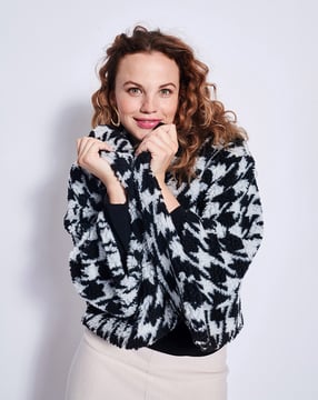 Veste en peluche n°5 A | Burda Easy n°6 Nov-Dec/2023 | Patron de couture PDF