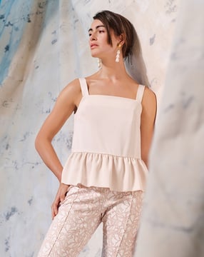 Top en satin n°4B | Burda Easy 03/26 | Patron PDF