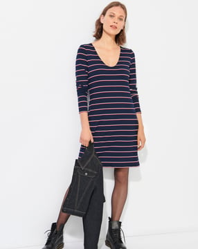 Shirt / Jurk #2  C | tricotstof | burda easy 6/2020 | PDF naaipatronen