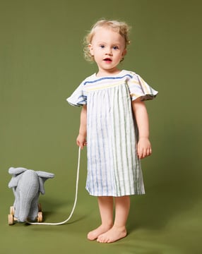 Vestido de lino #12  A |  Burda Kids 01/24 | Patrón de costura PDF